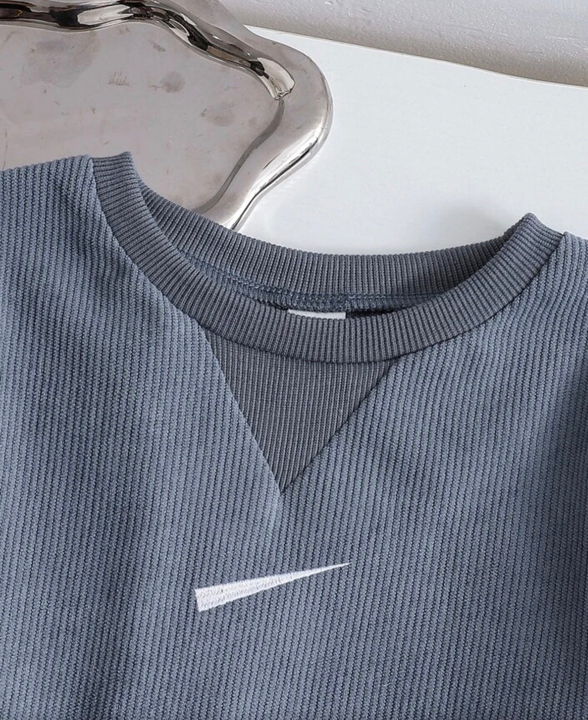 2pcs Crew Neck Sweatshirt + Long Pants