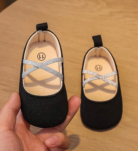 1pair Princess Style Soft Bottom Infant