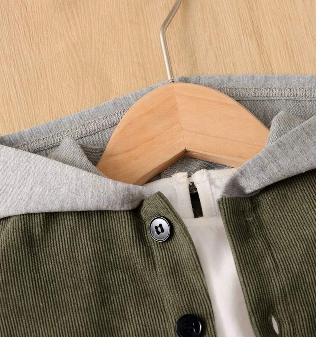 Versatile Comfortable Blue Open Front Long Sleeve Hooded Woven Jacket
