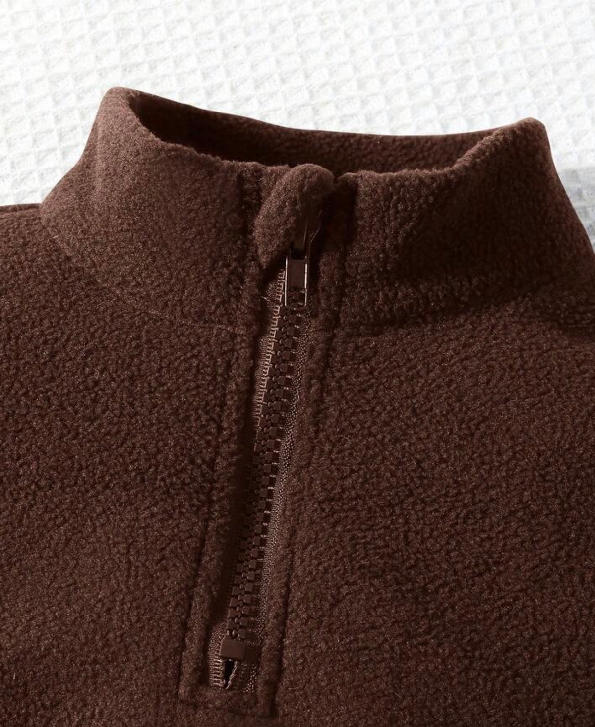 2pcs/Set Boys' Letter Embroidered Half-Zip Hoodie And Sweatpants Fall