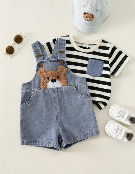 Denim Overalls