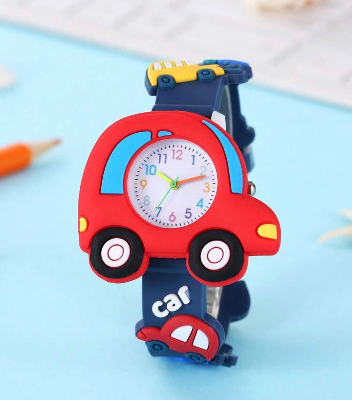 3D Silicone Quartz Watch