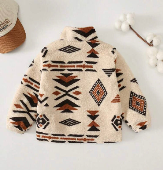 Woven Label Thermal Pattern Small Stand Collar Long Sleeve Zipper Winter Jacket