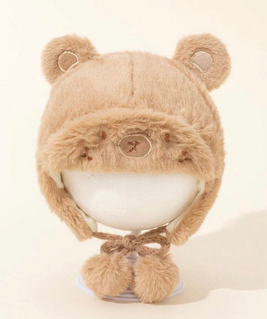 1pc Earflap Hat, Plush Warm Autumn/Winter