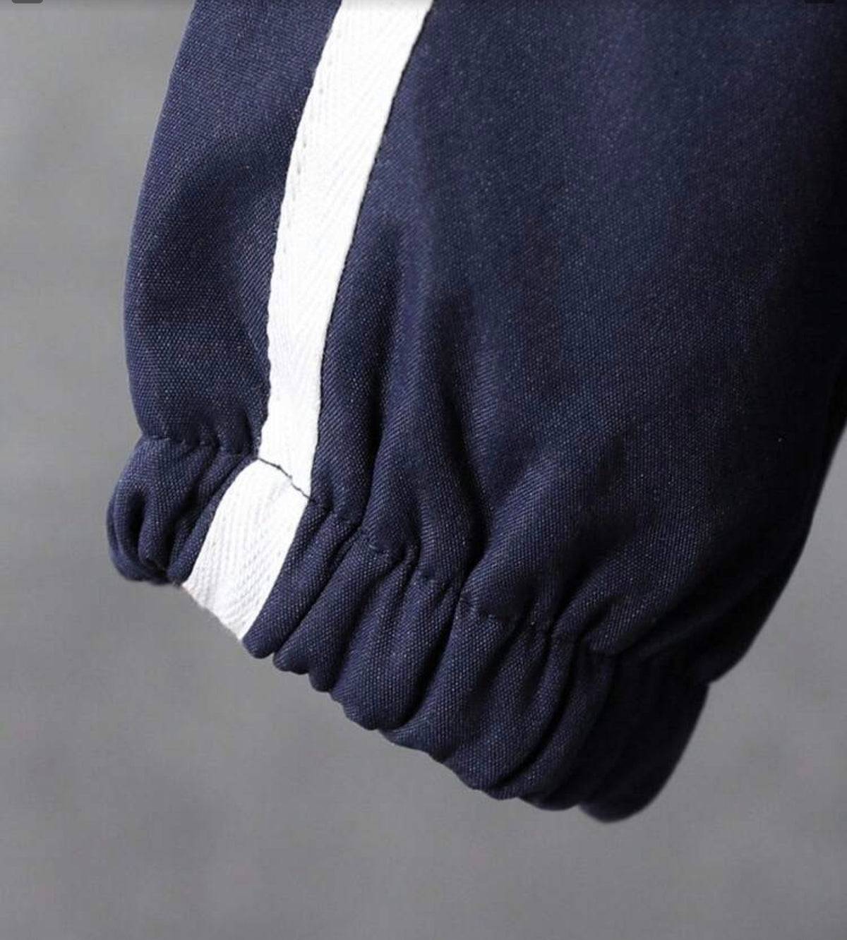 2pcs/Set Fleece Zip-Up Jacket Pants Set