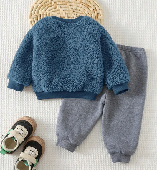 Puppy Pattern 3D Ears 2-Piece Set
