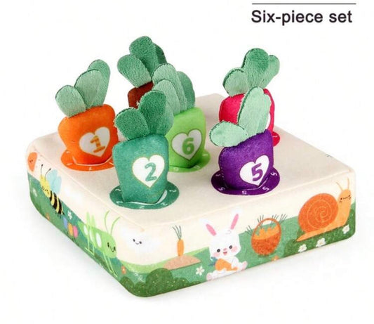 Carrot-Pulling Matching Toys