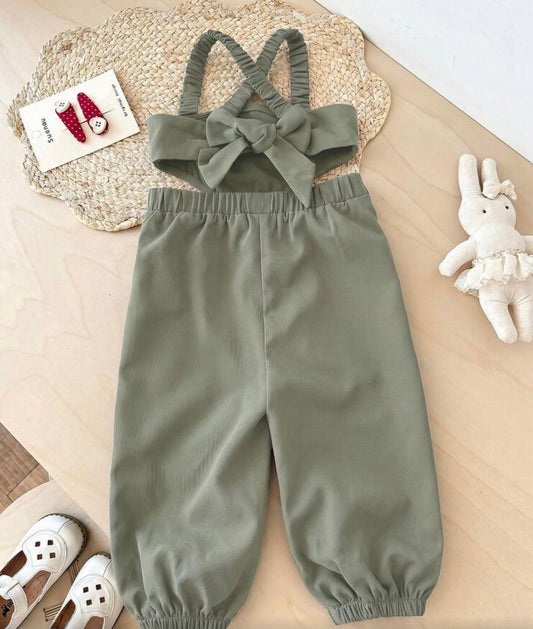 Criss-Cross Backless Jumpsuit