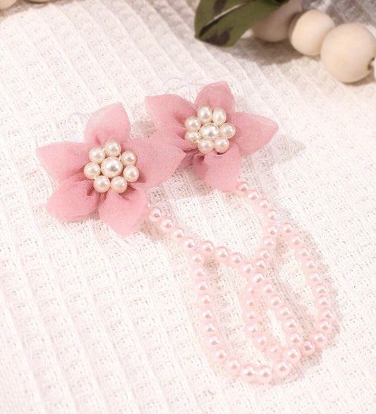 Baby Flower Anklet, Photography Props