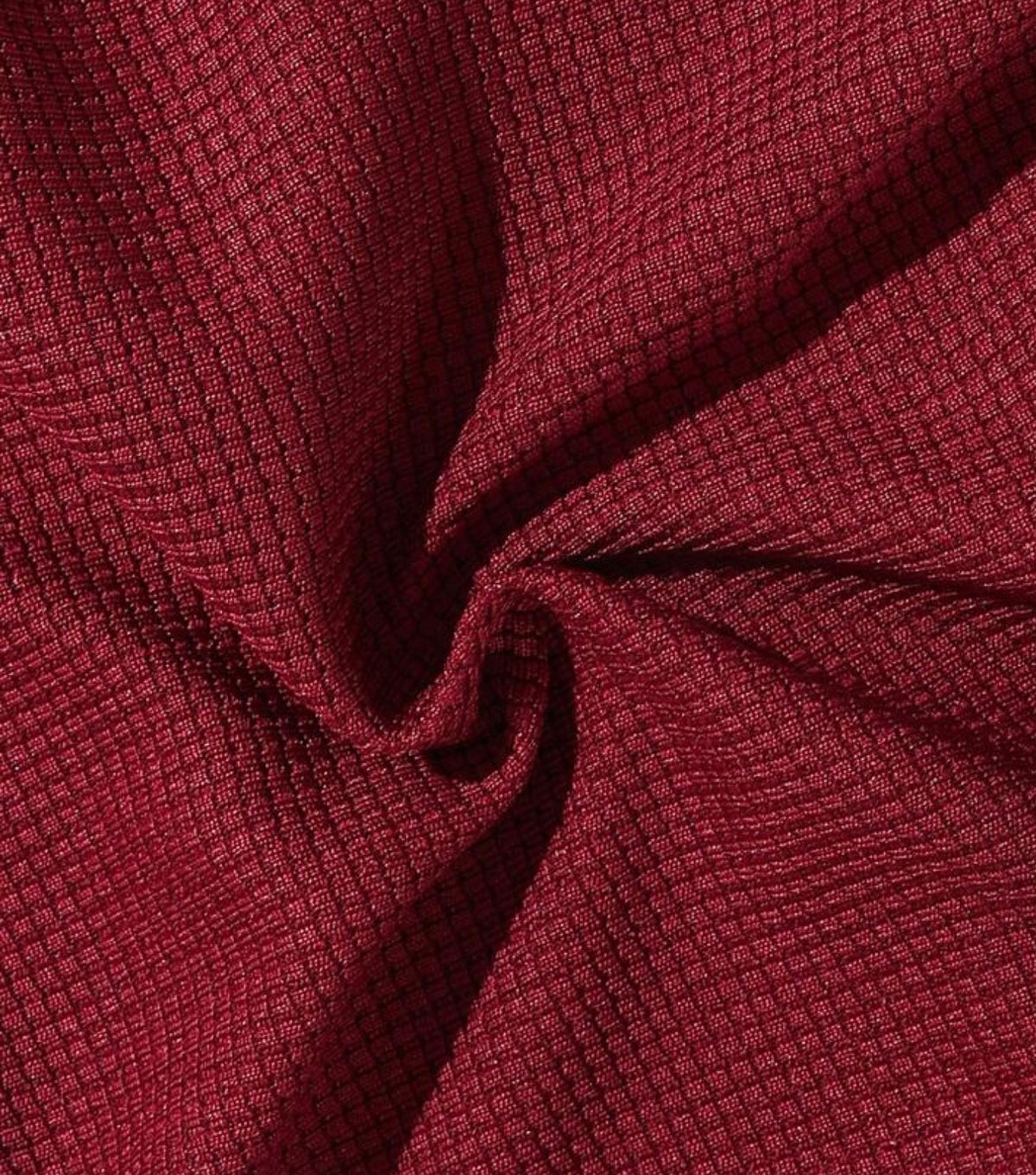 3-Pack Burgundy Waffle Fabric 2 In 1 Top Shorts & Hat Set