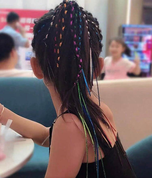 24pcs/Set Colorful Rope Hair Accessories