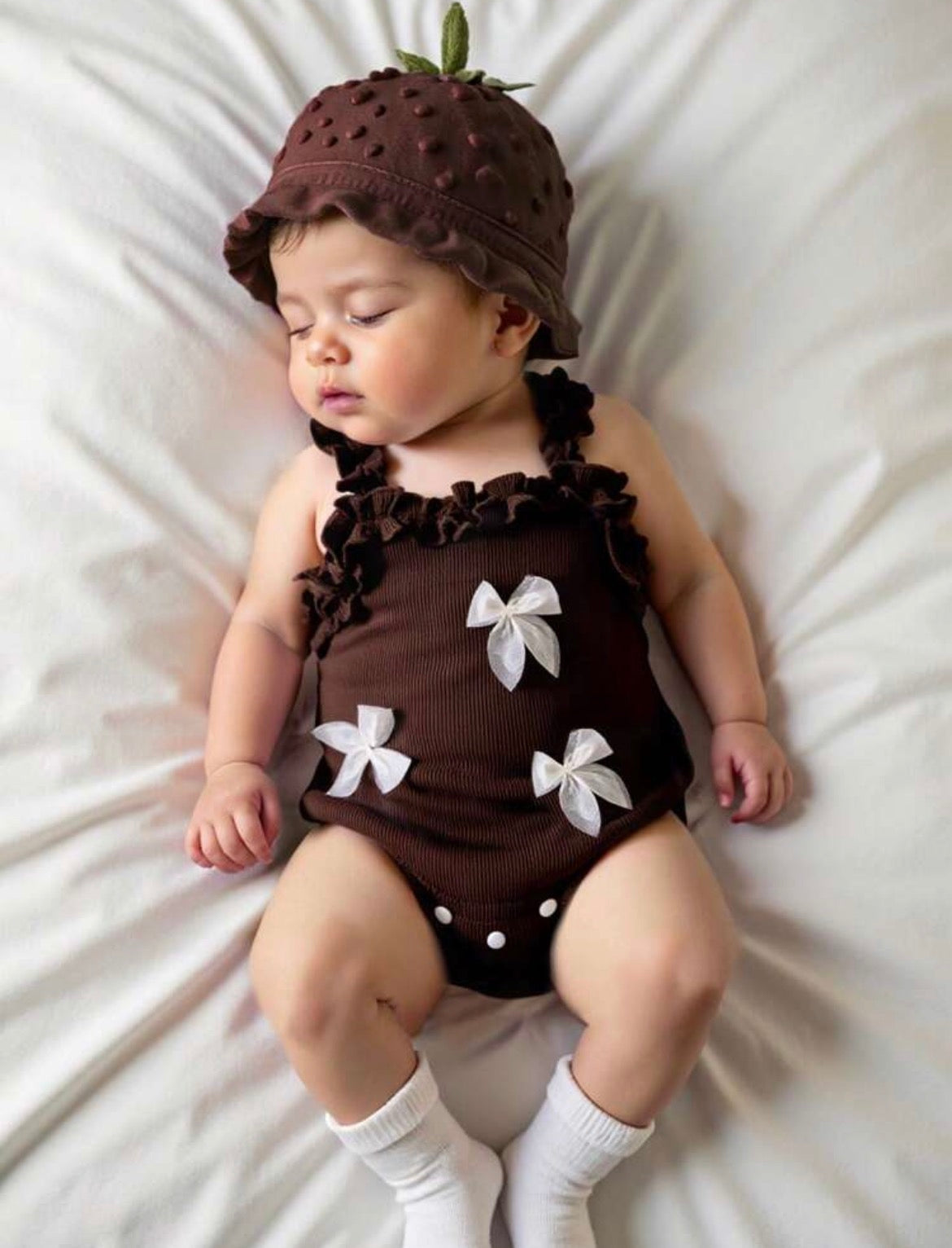 Snap-Up One-Piece Bodysuit,