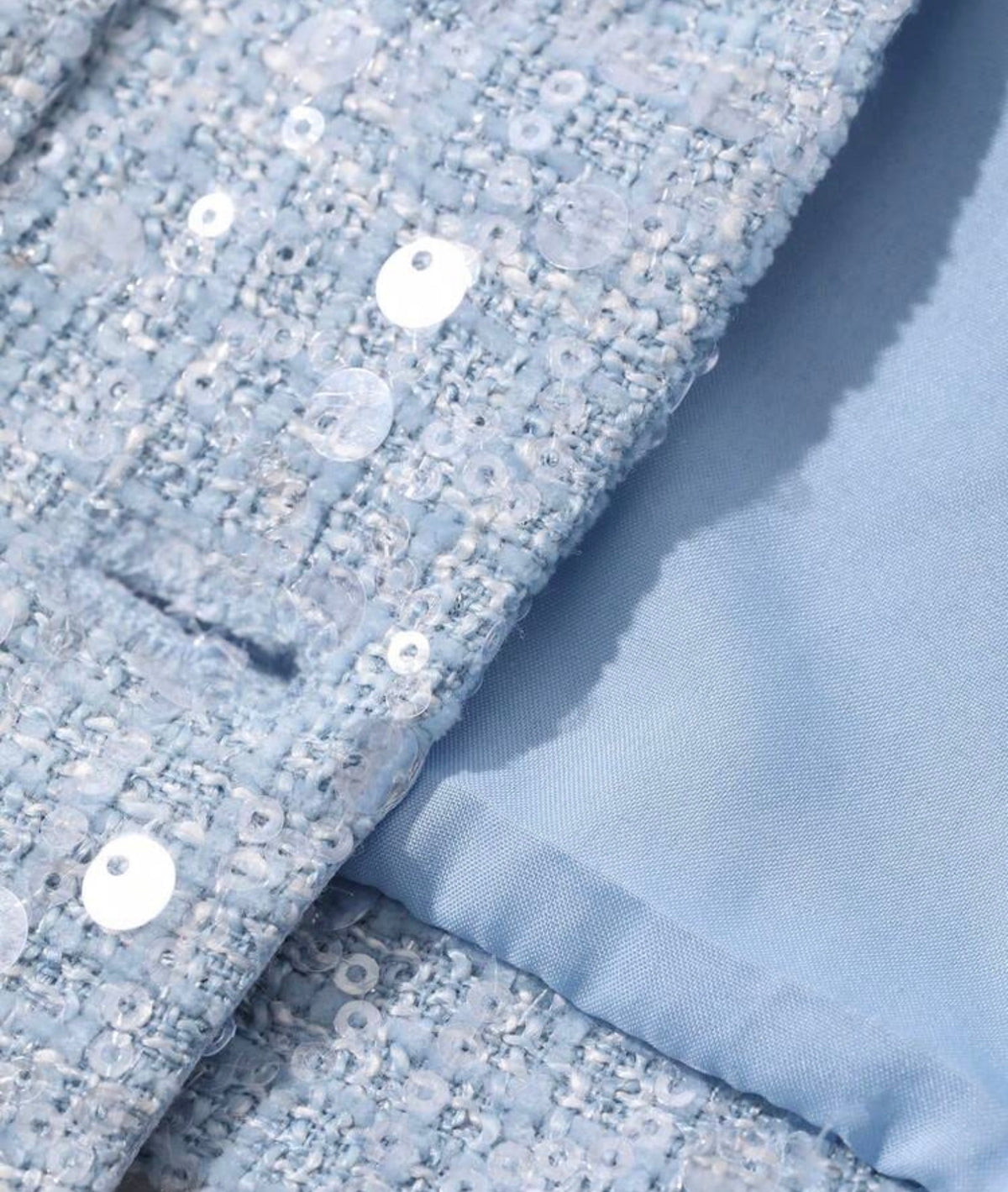 Peter Pan Collar Sophisticated Blue Vest & Shorts 2 Pieces