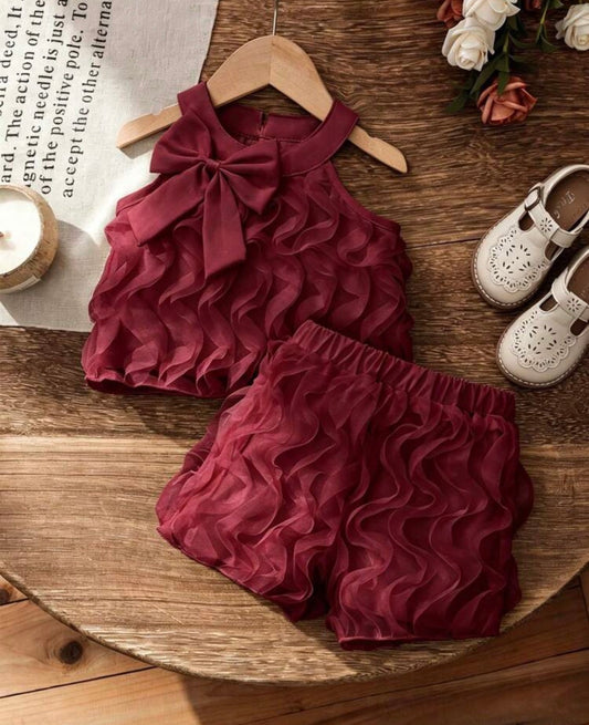2pcs Tank Top + Casual Loose Shorts