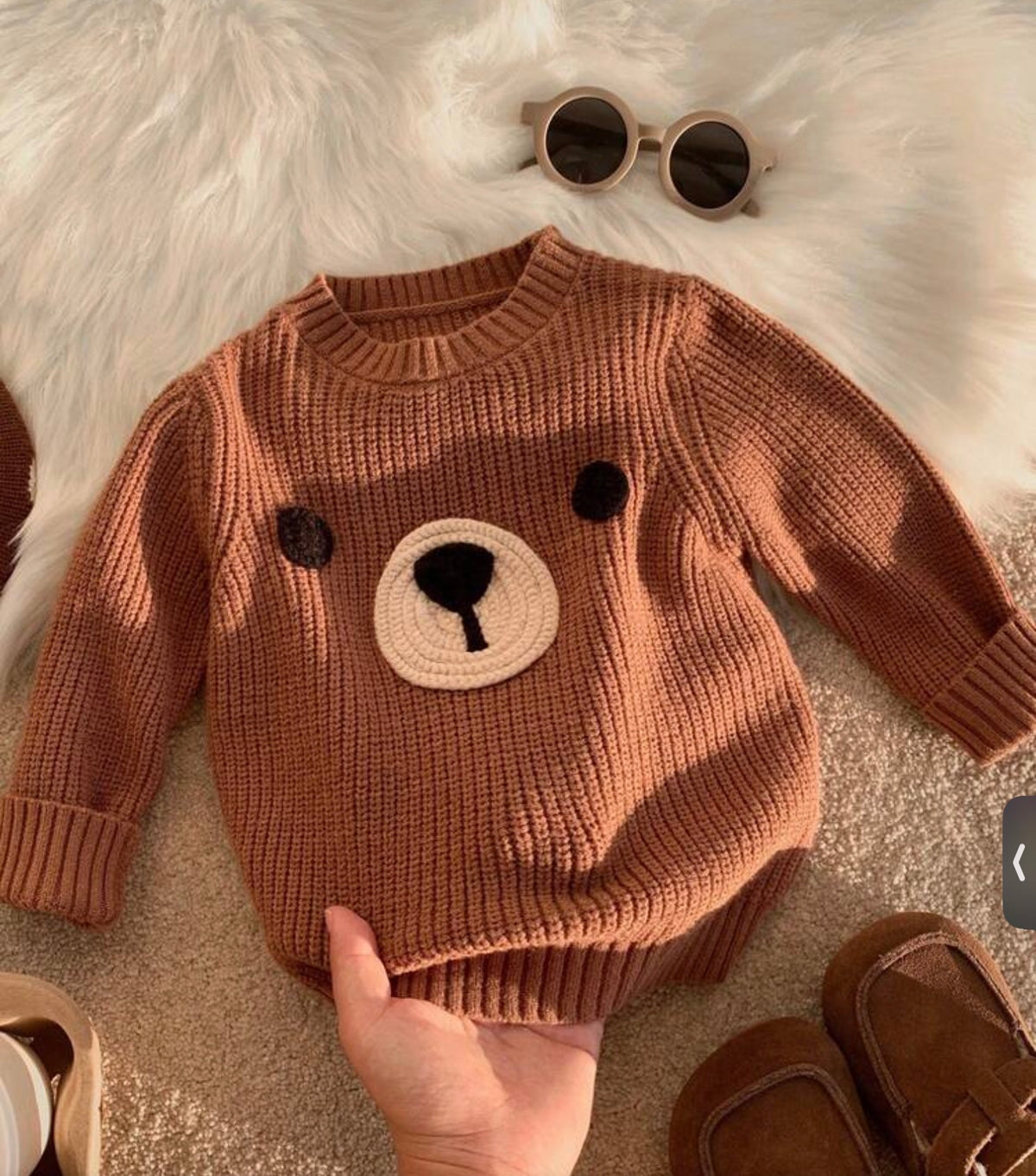 Bear Pullover Sweater Autumn/Winter