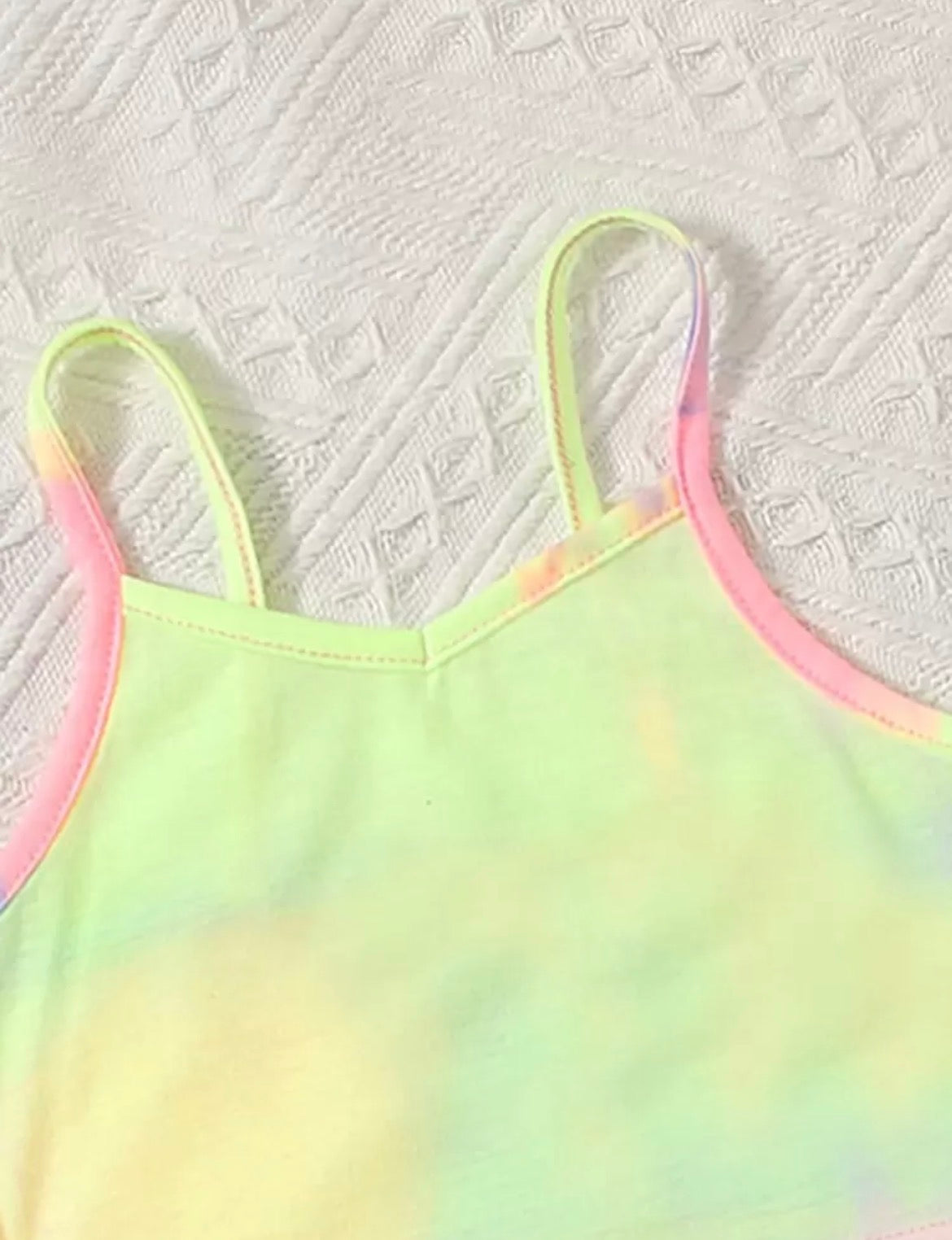 Tie Dye Cami Top & Dolphin Shorts