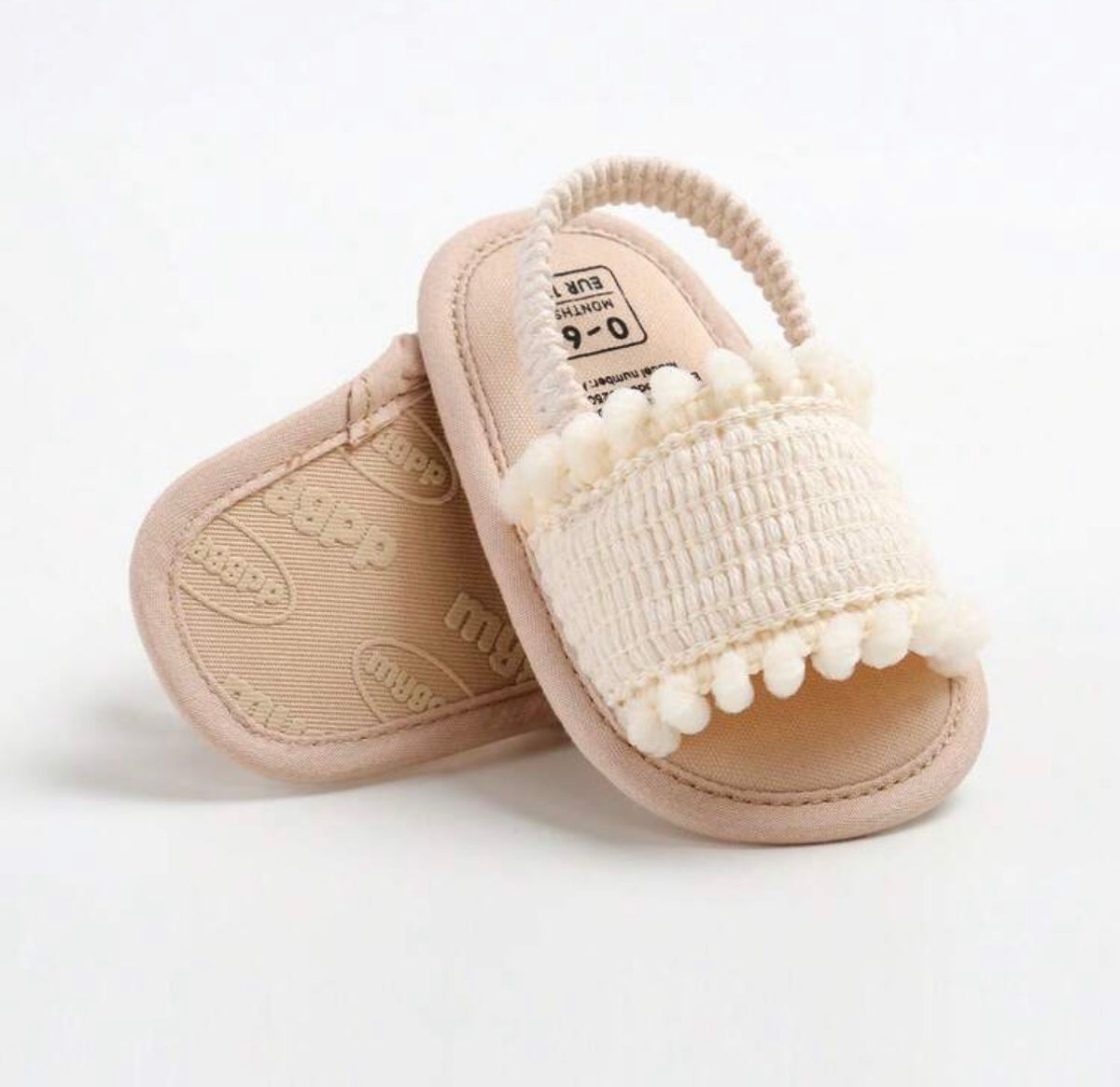 Bubble beige sandals