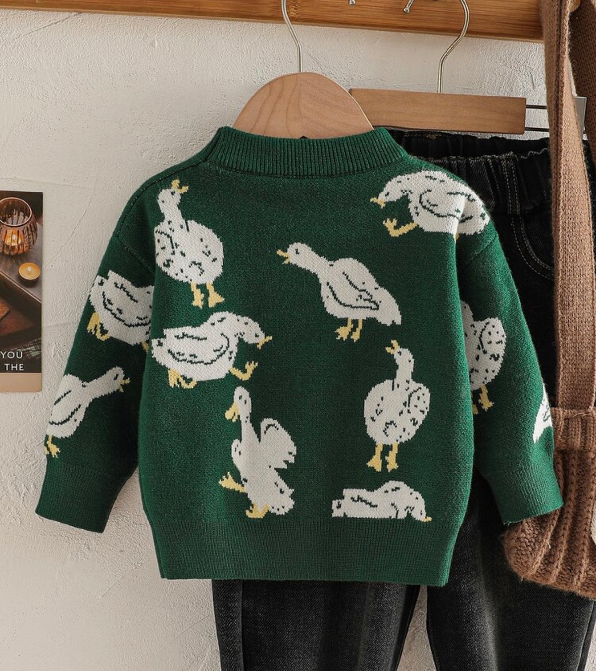 Knitted Long Sleeve Sweater,