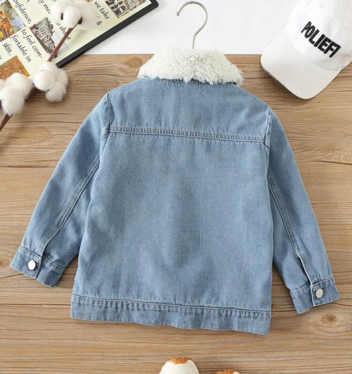Fleece-Lined Denim Jacket Winter