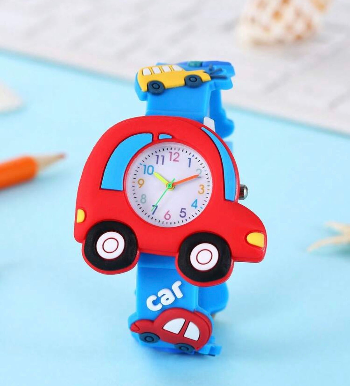 3D Silicone Quartz Watch