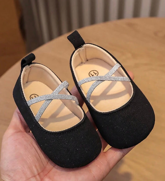 1pair Princess Style Soft Bottom Infant
