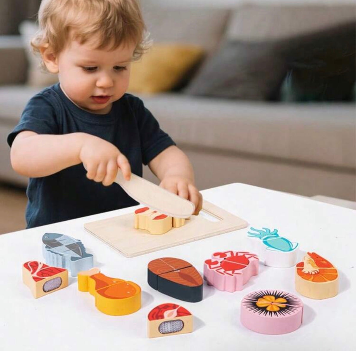 Children's Wooden Realistic Food Toys