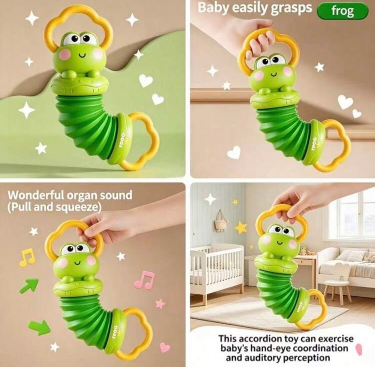 Handheld Accordion Toy