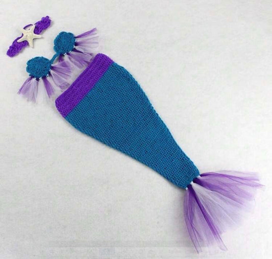 Newborn Photography Props Mermaid Baby Photography Prop Set