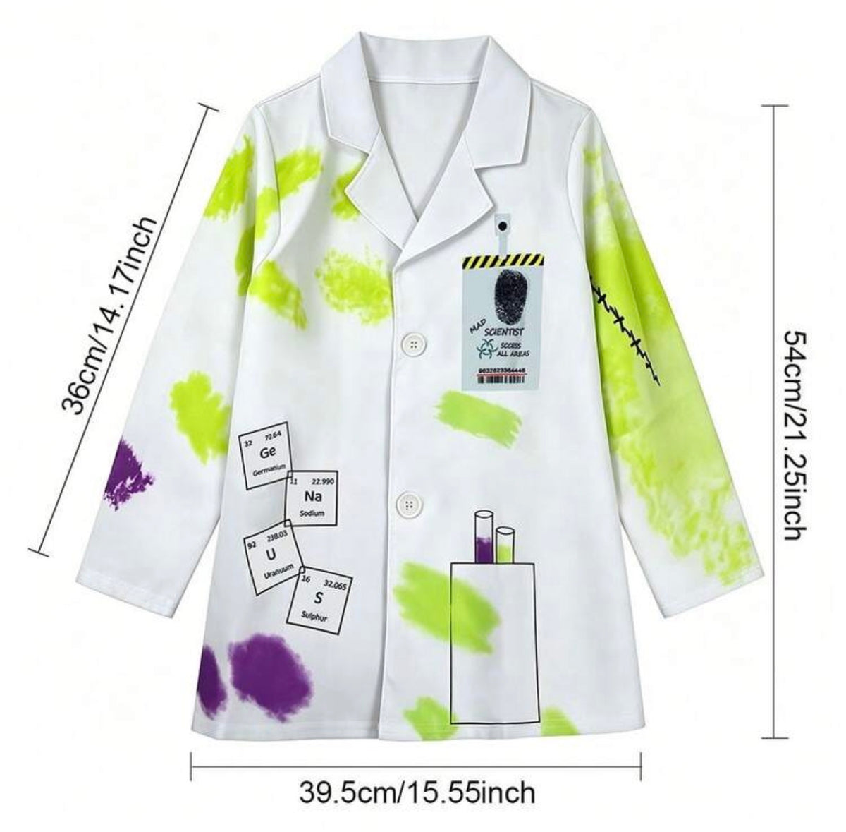 Scientist Role Play Costume,