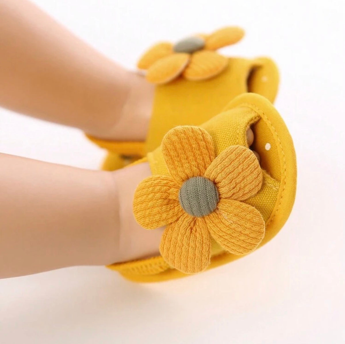 Infant Girls' Summer Sandals, Flower & Bow Decor