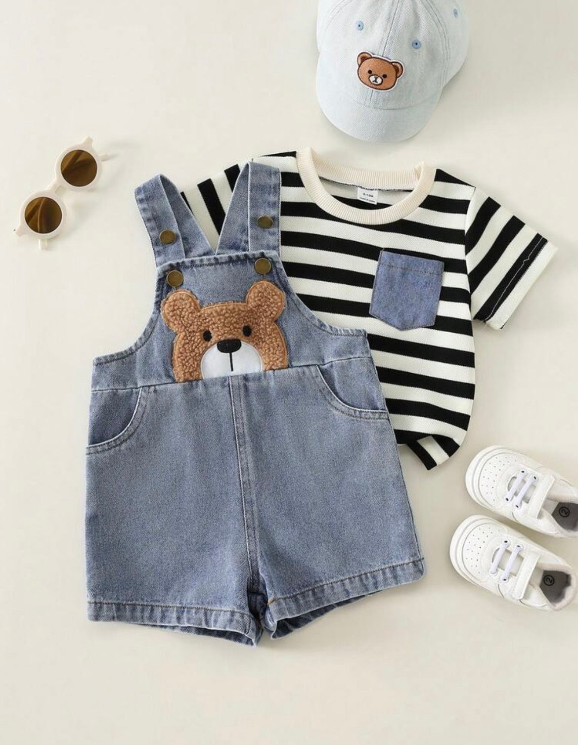 Denim Overalls