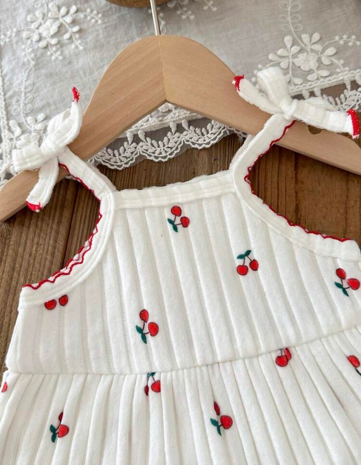 Cheery print with hairband jumsuit