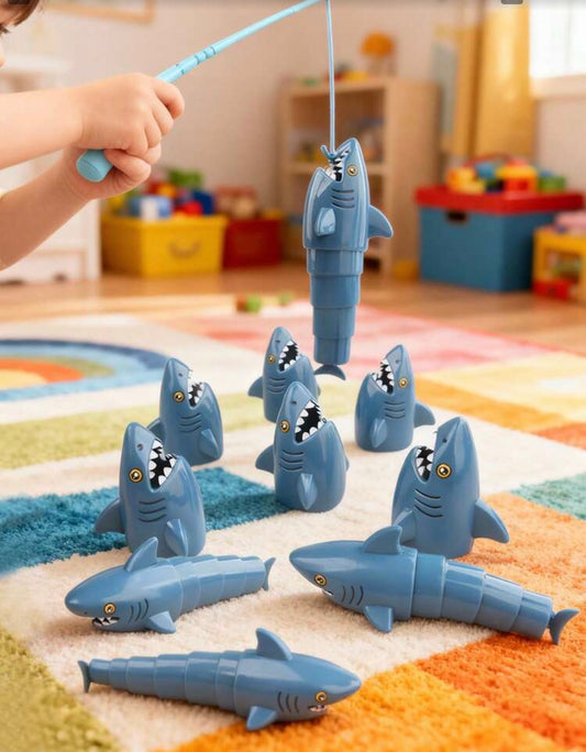 Fishing Battle Fishing Master Interactive Parent-Child Shark Tabletop Toy