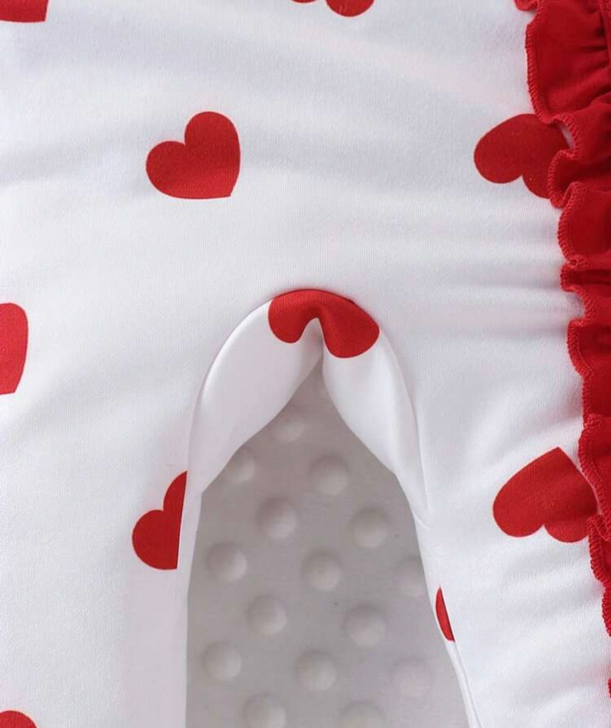 2pcs/Set Heart Romper&Headband Set