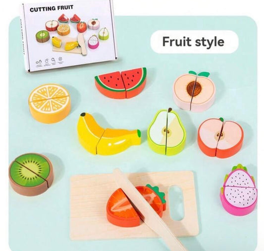 Children's Wooden Realistic Food Toys