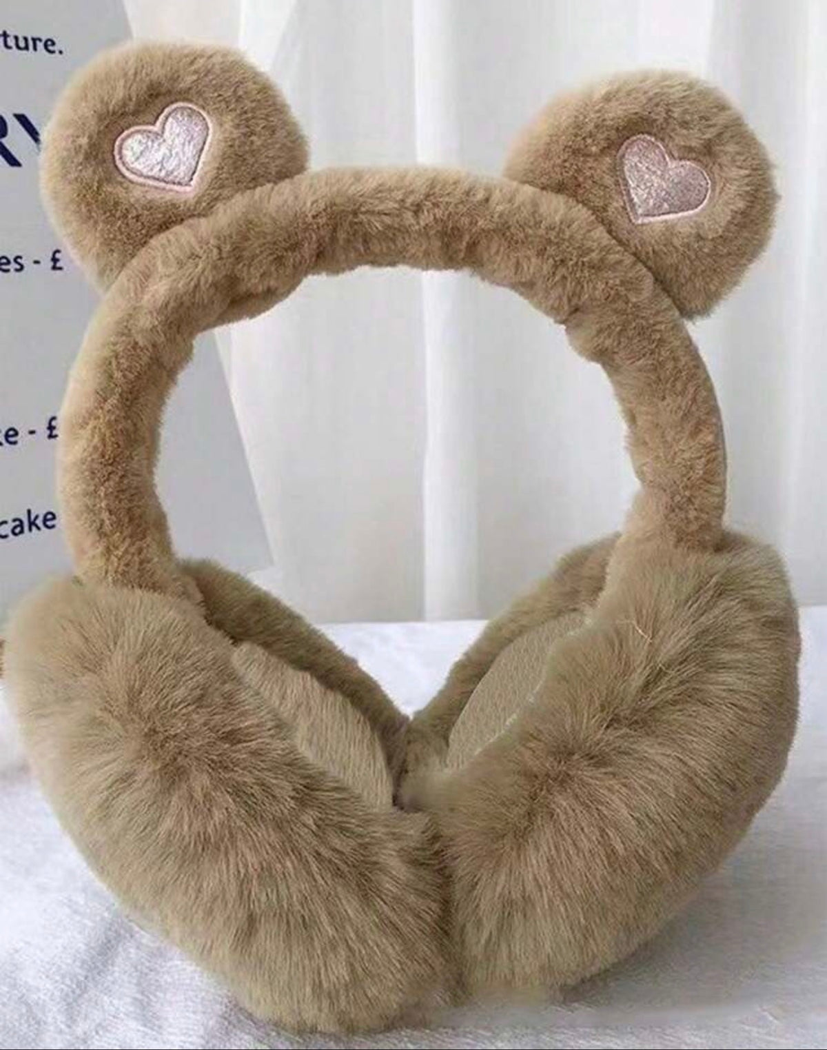 1pc Foldable Bear Earmuffs Winter