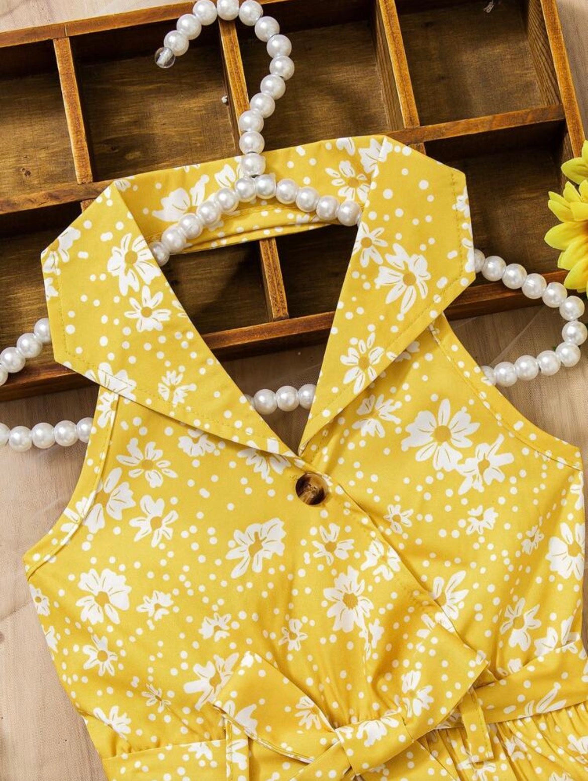 Ditsy Floral Spaghetti Strap Dress