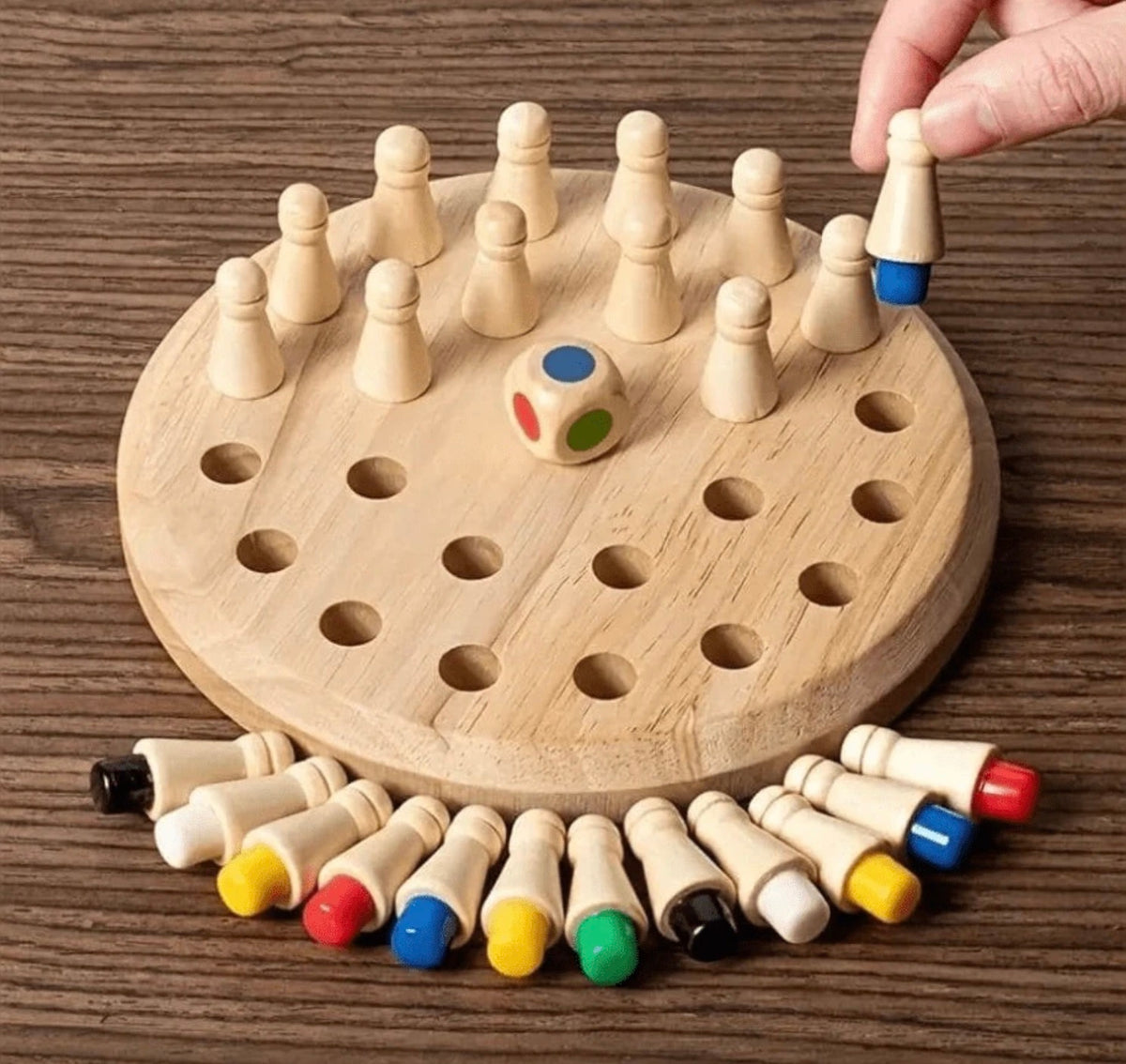Wooden Stick Memory Game