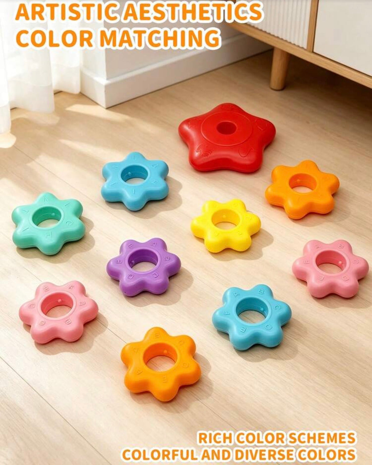 Star Stackable Ring Toy