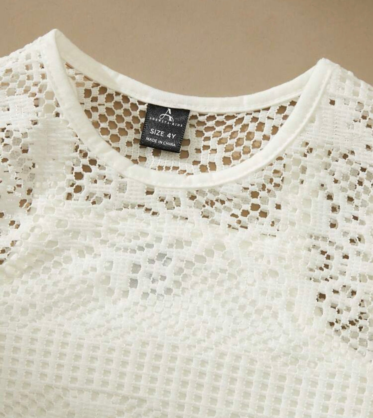 3pcs/Set Crochet Hollow Tassel Top, White Top & Denim Shorts Set