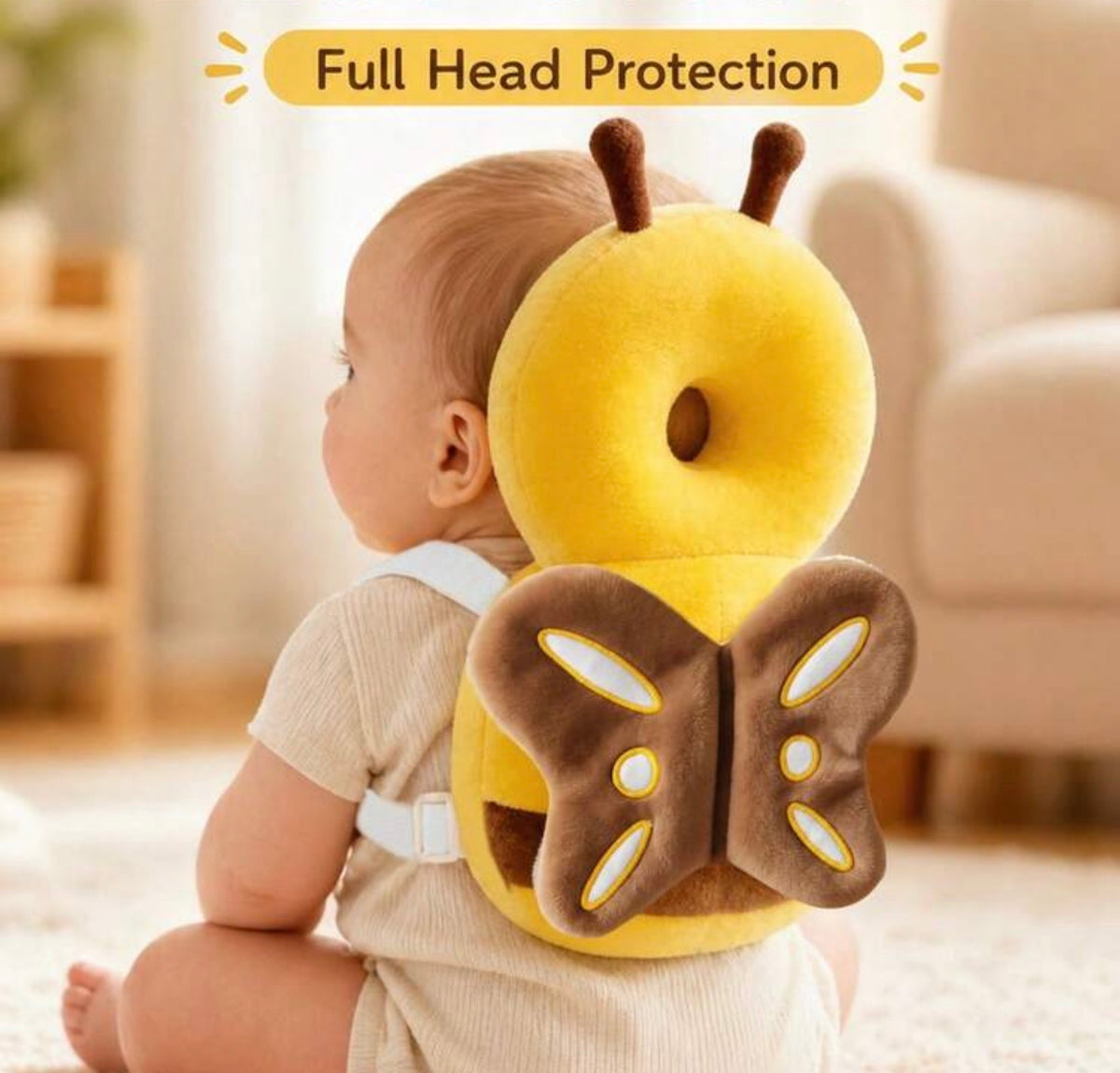 Protective Pillow, Thickened And Widened Toddler Protection Pad,