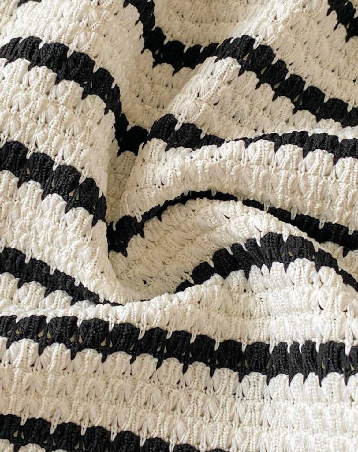 blacknWhite cheakered spaghetti Strap A-Line