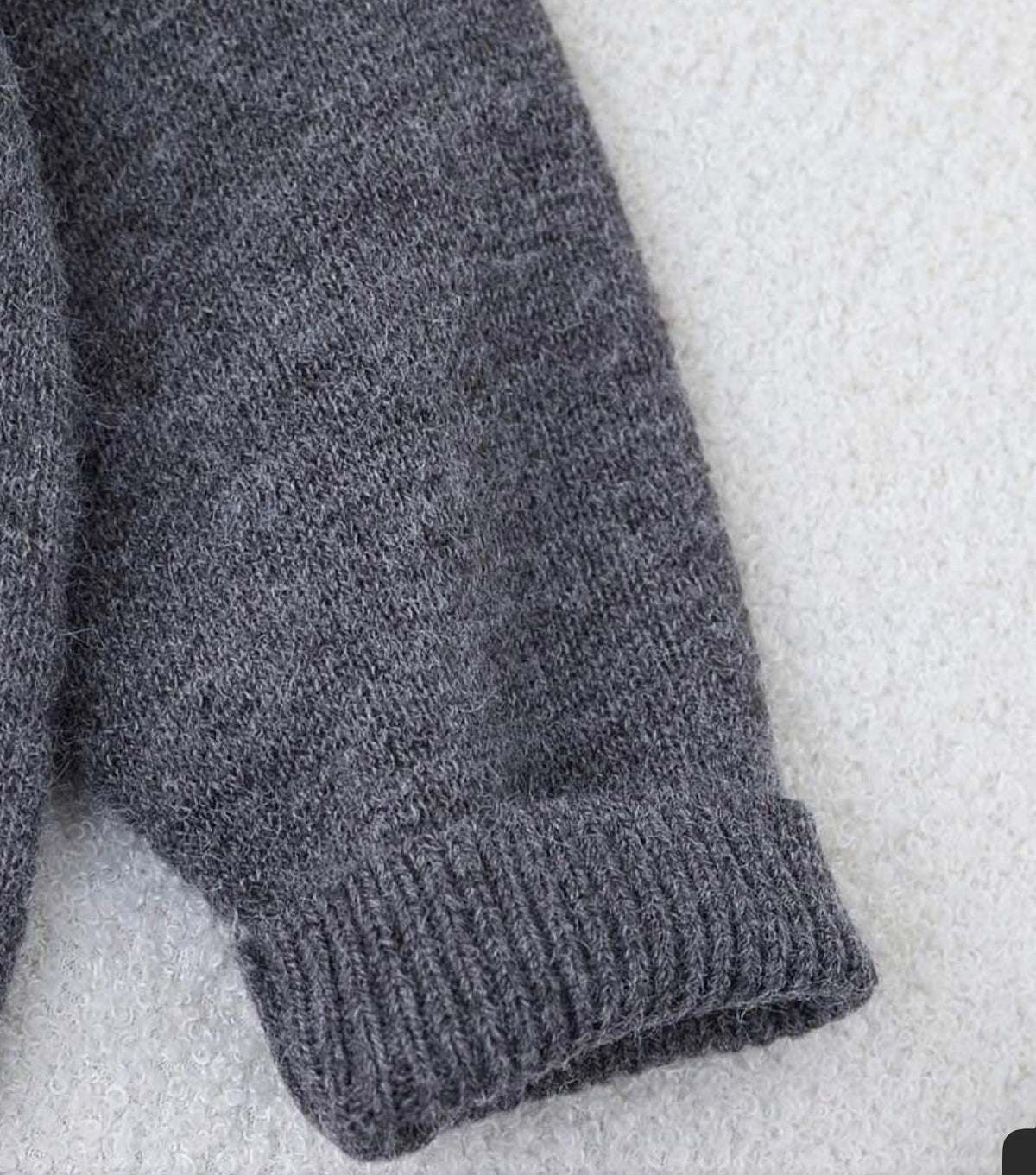 Crew Neck Sweater,Cute Puppy & Bow Decor Yarn Warm Autumn