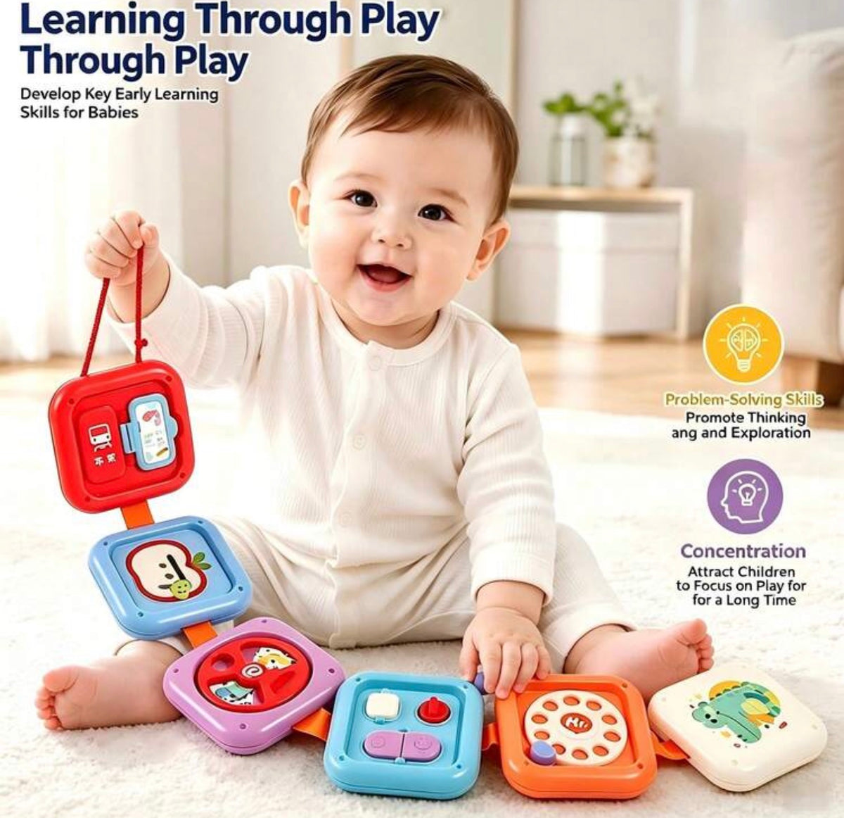 Toddler Busy Board