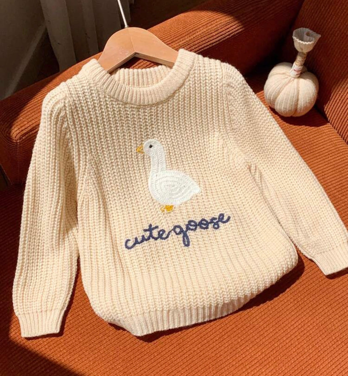 Autumn/Winter Versatile Cartoon Pattern Sweater