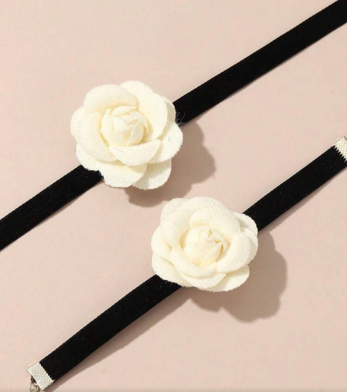 2pcs/Set Girls Flower Necklace And Bracelet Jewelry Set