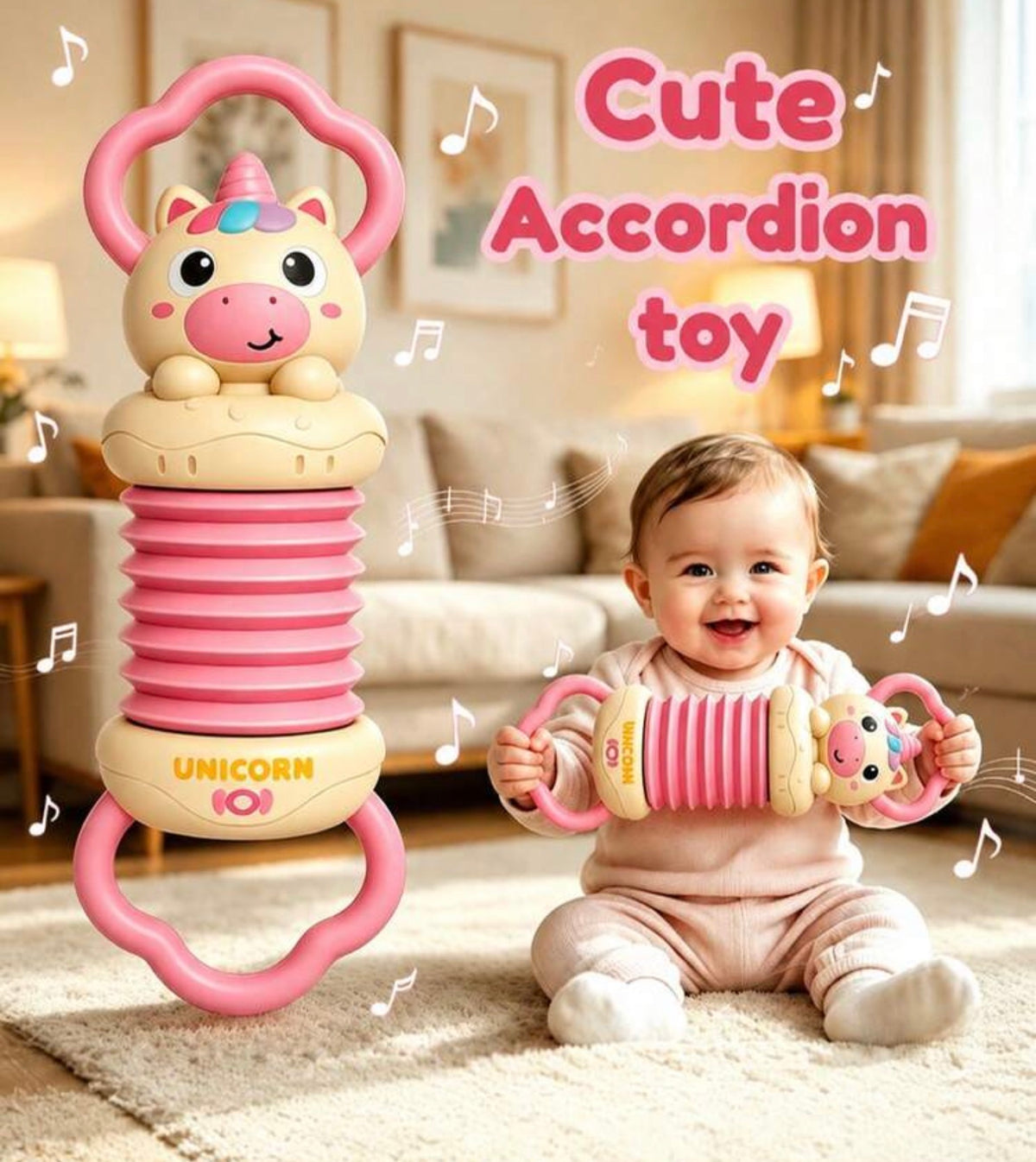 Handheld Accordion Toy