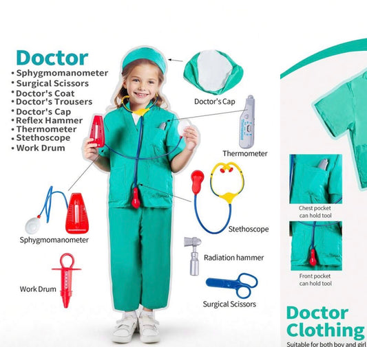 Doctor Role-Play Sets, Scrubs