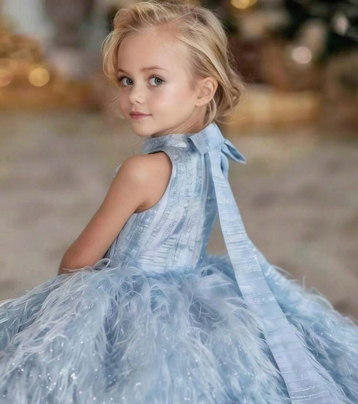 Sleeveless Elegant Party Dress Princess