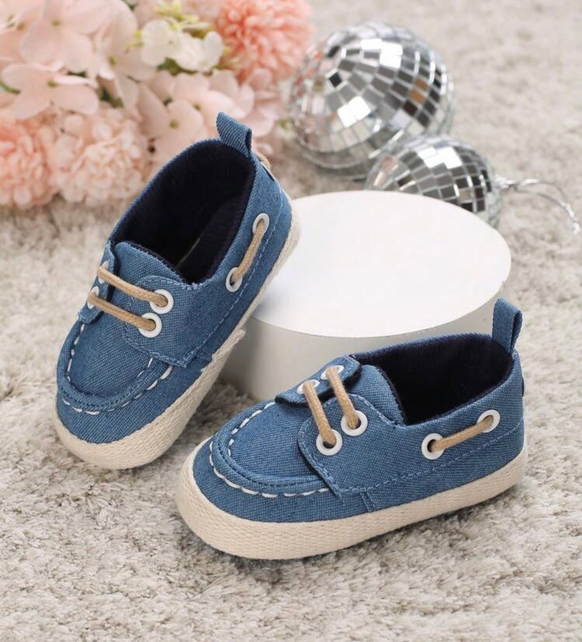 Shoes With Perforation Detail And Front Strap Closure